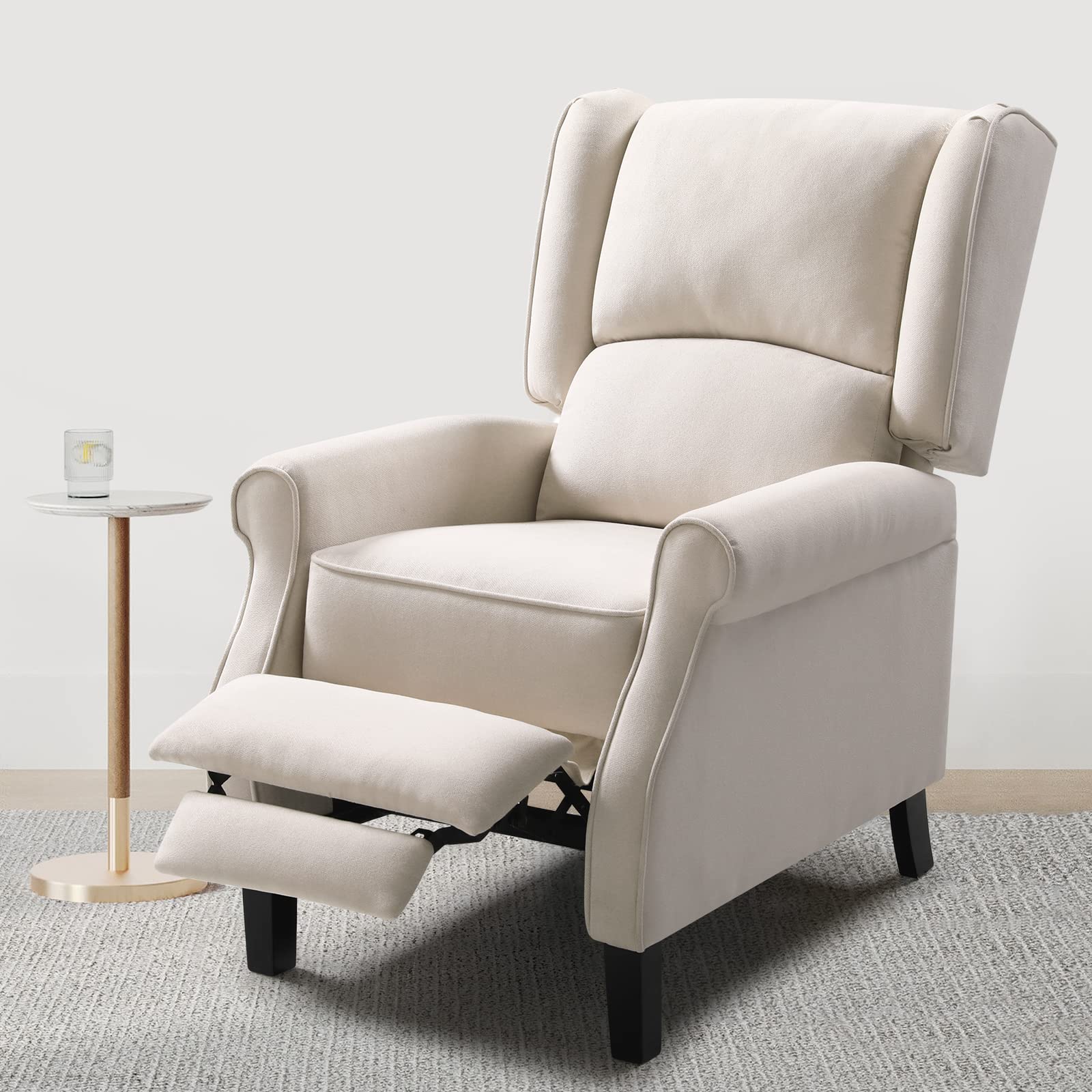 wing back recliner