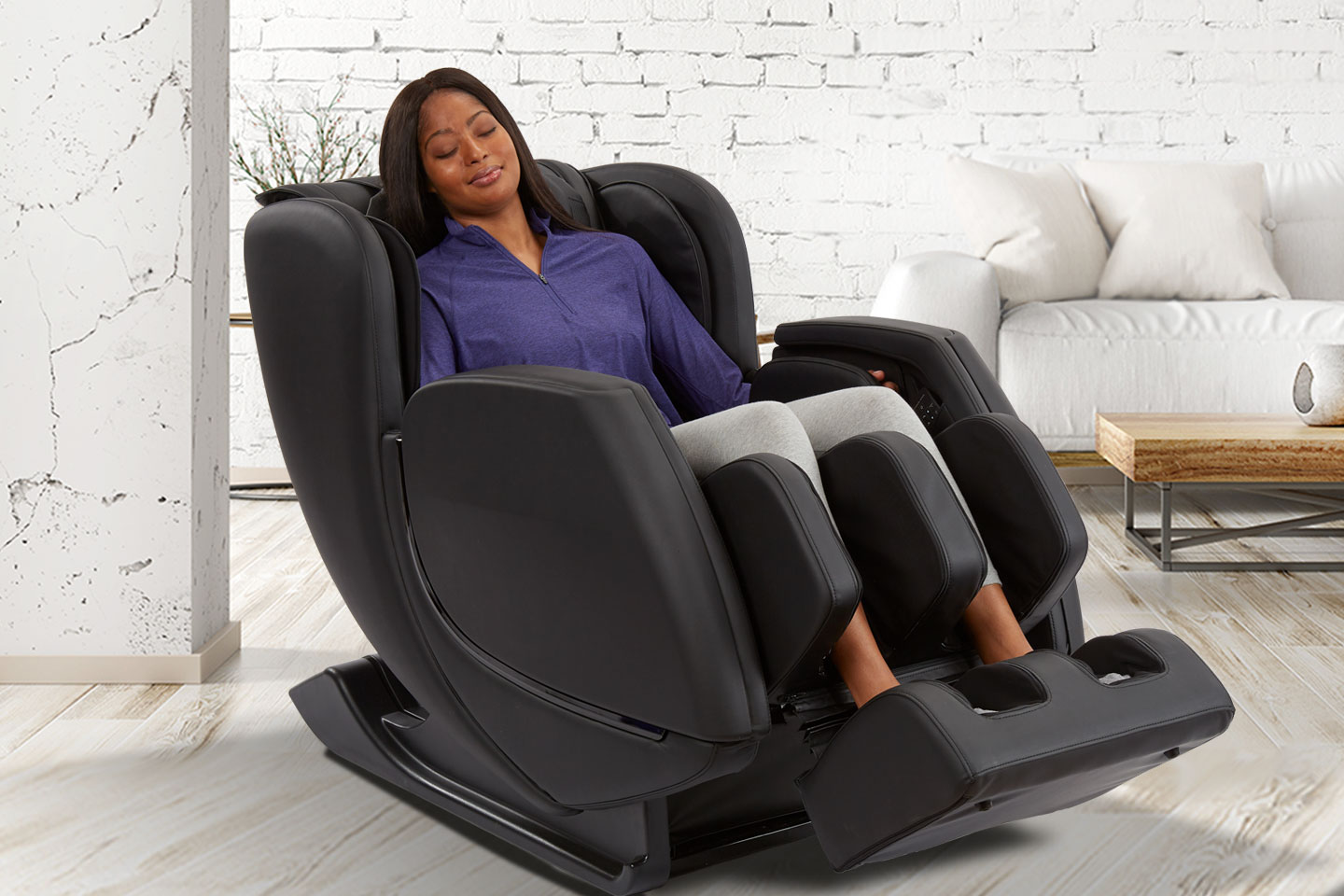 massaging recliner