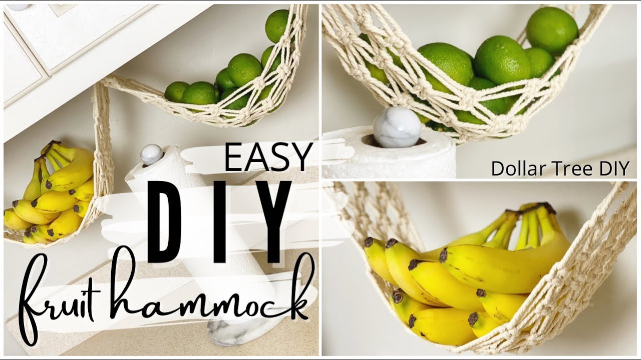 Crafting a Macrame Fruit Hammock for Kitchen Organization缩略图