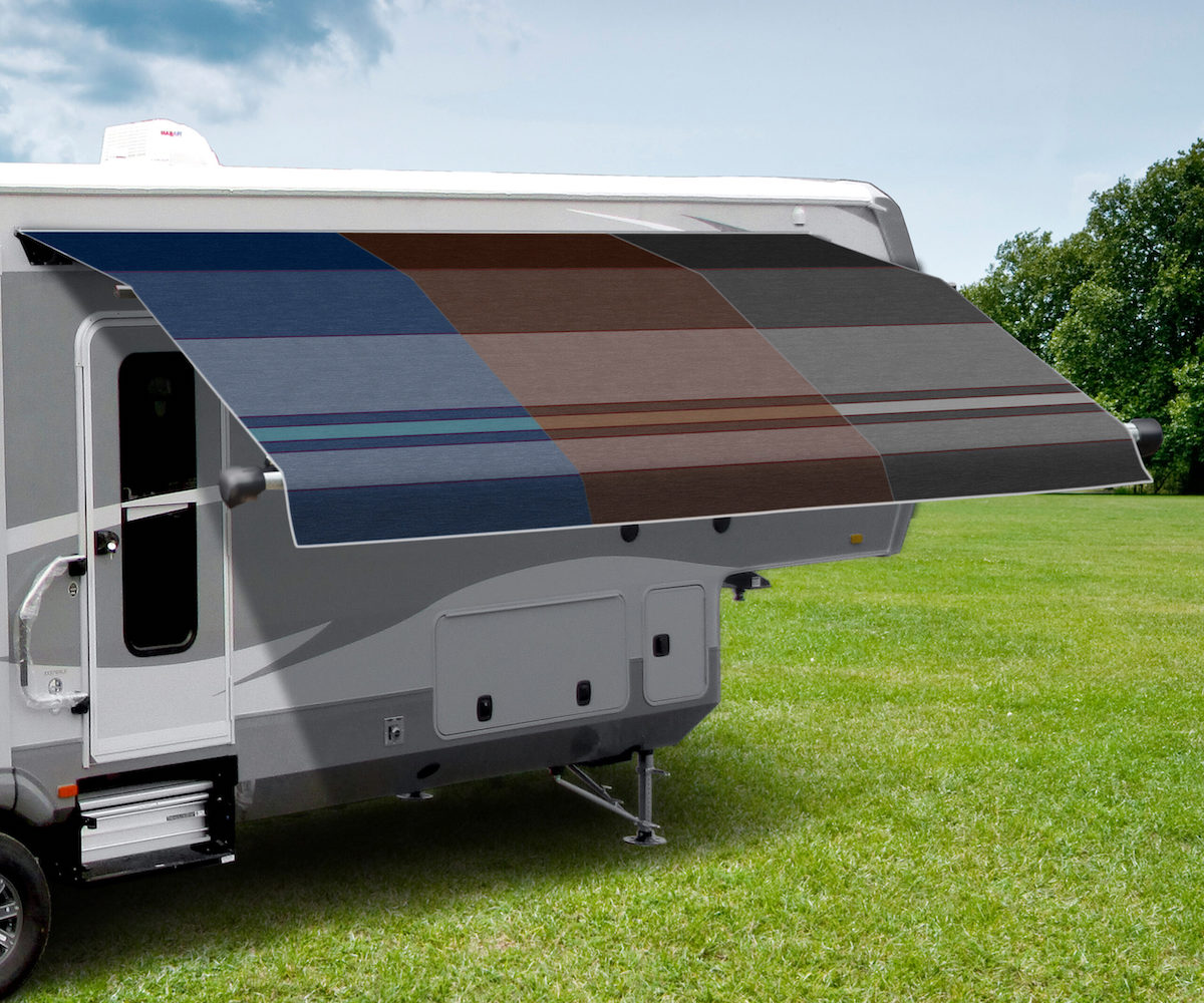 how to clean camper awning