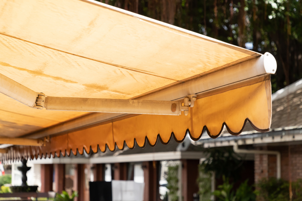 how to clean awning fabric