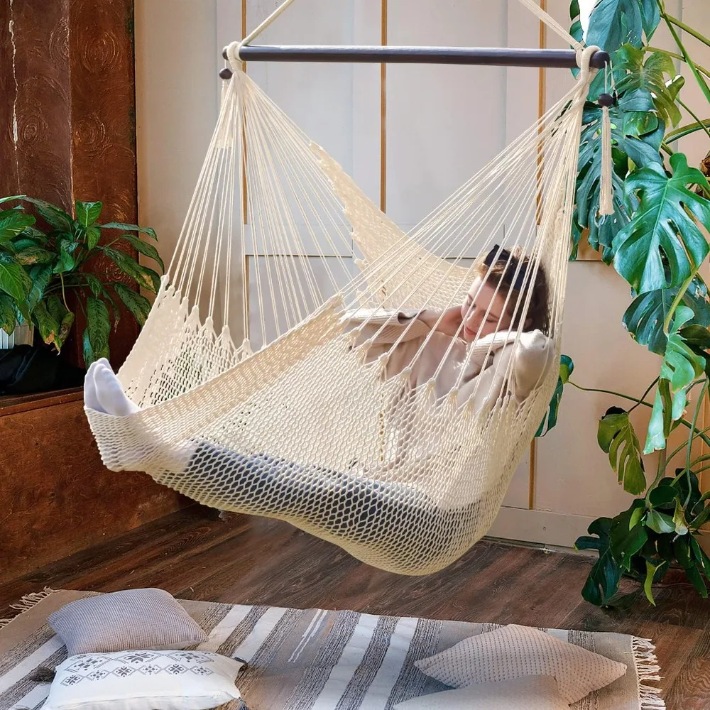 how to hang a hammock without trees