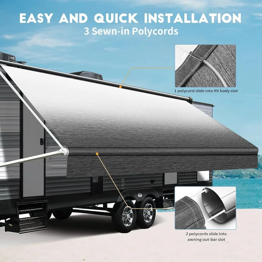 replacing rv awning fabric