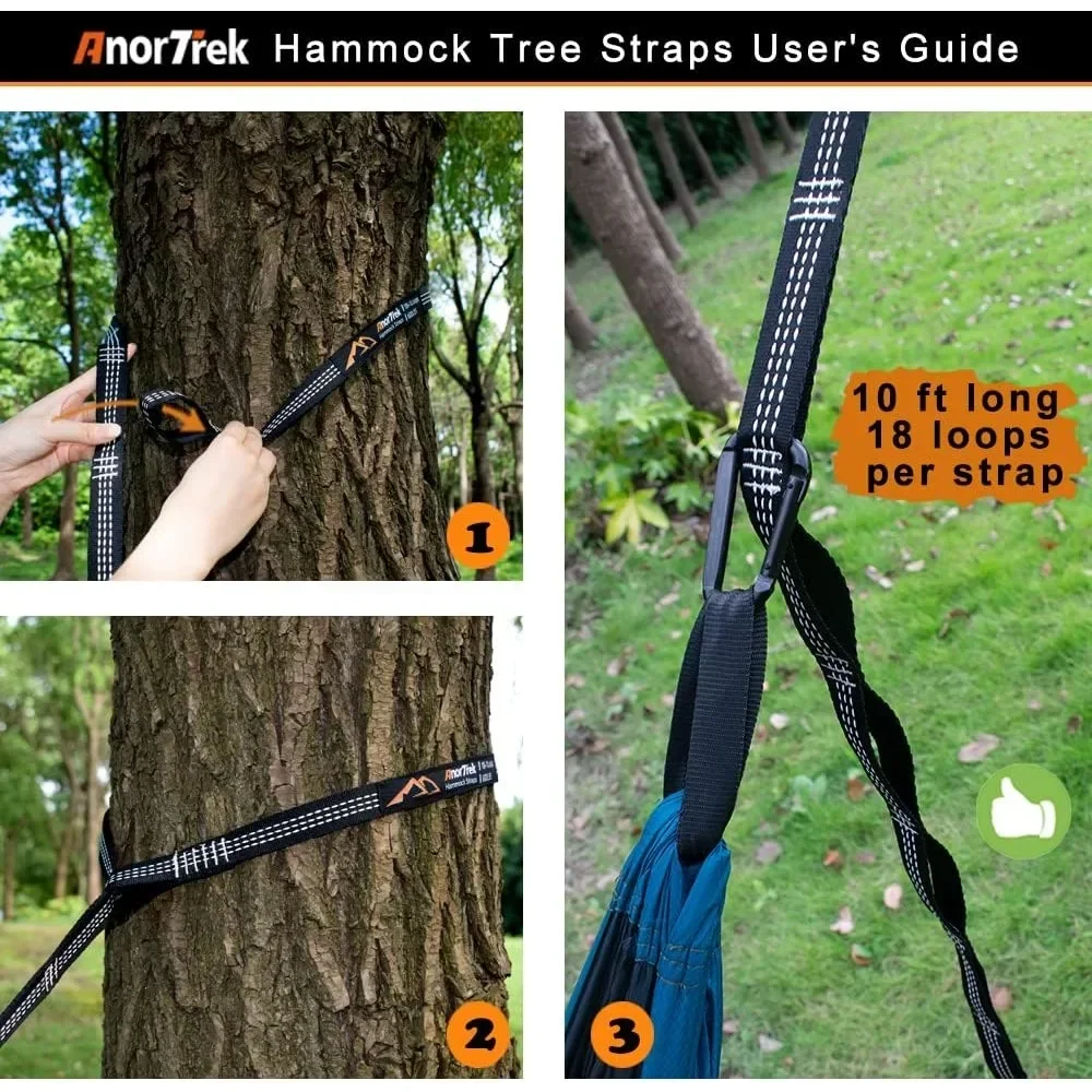 how to tie a hammock strap