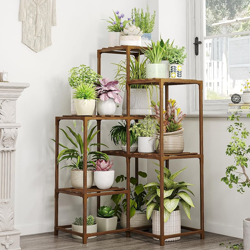 outdoor plant shelf