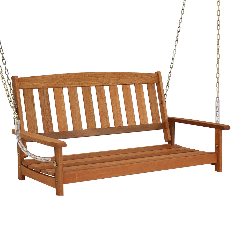 how to hang a porch swing with no joists
