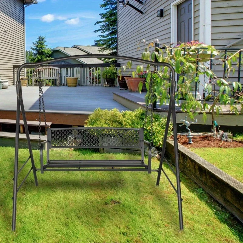 how to hang a porch swing with chain
