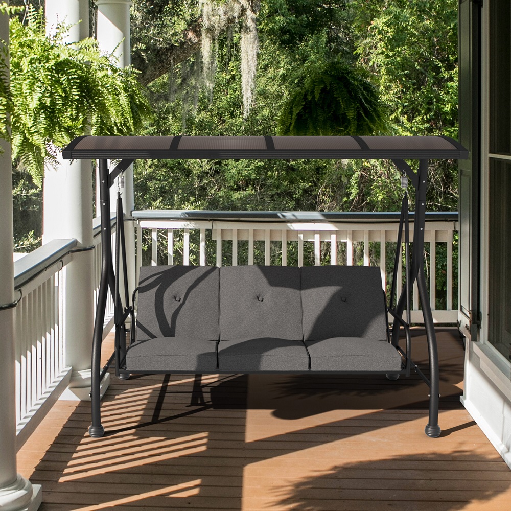 how to build a porch swing bed