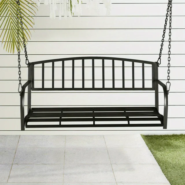 how to hang a porch swing with chain
