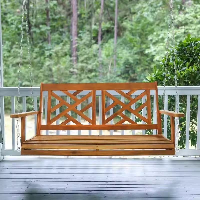 how high should a porch swing be off the ground