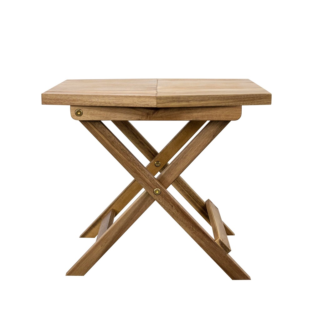 wooden folding table