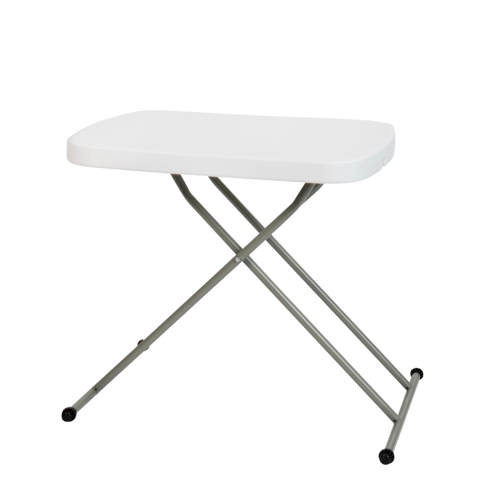 adjustable height folding table
