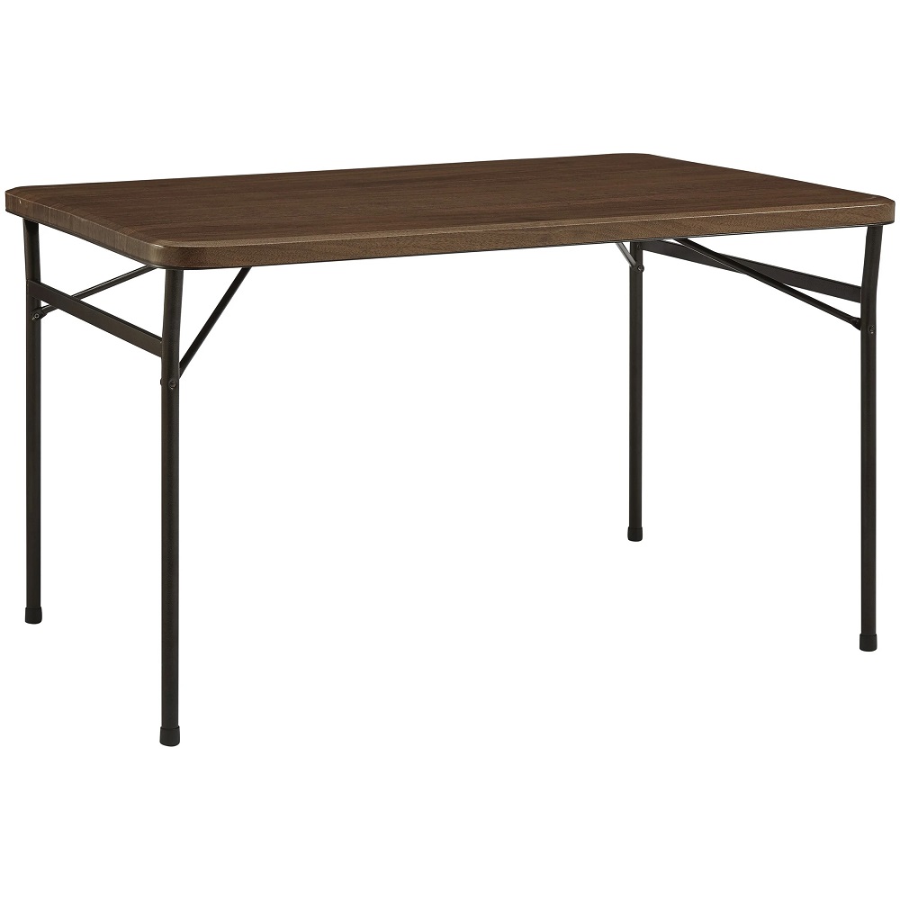 wooden folding table