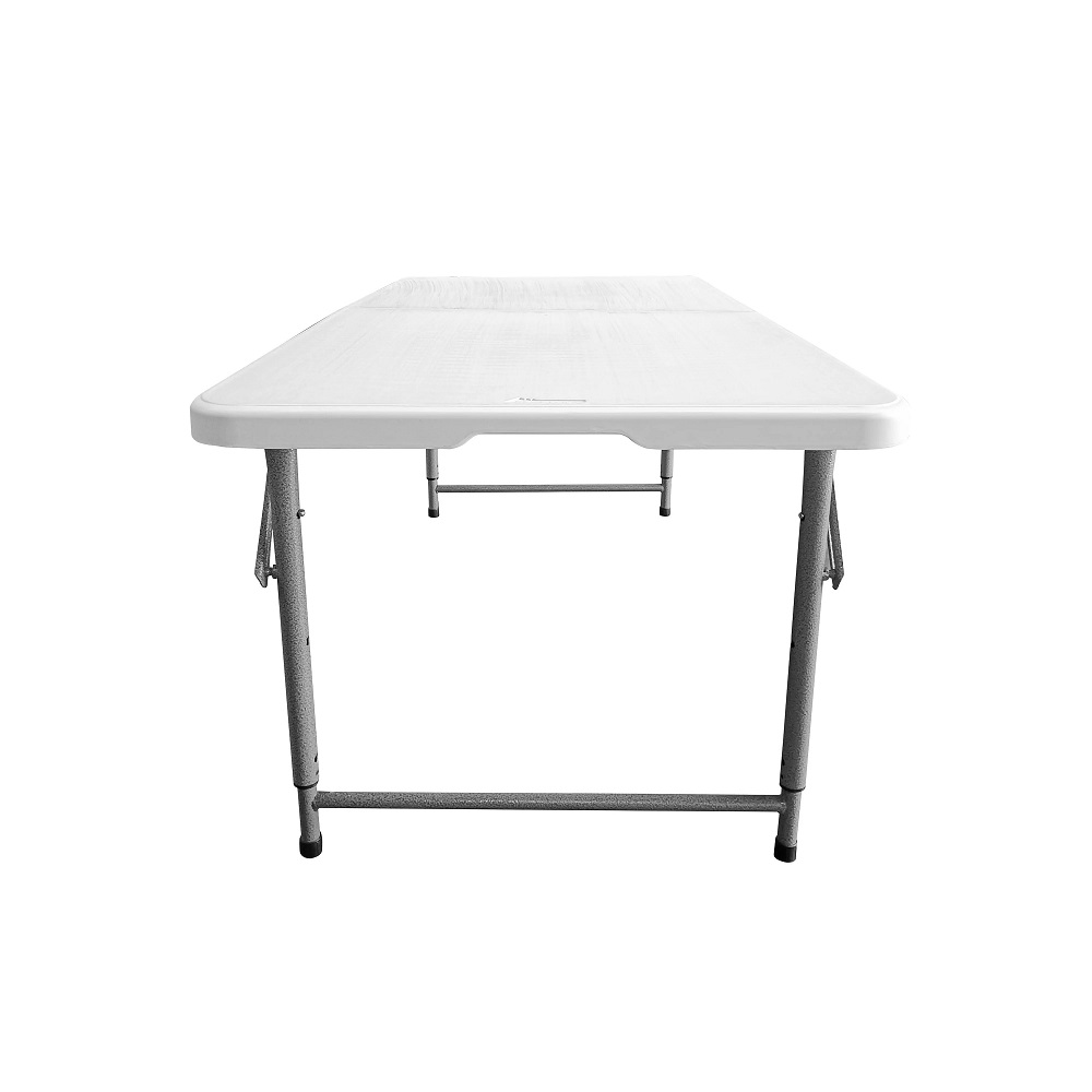 adjustable height folding table
