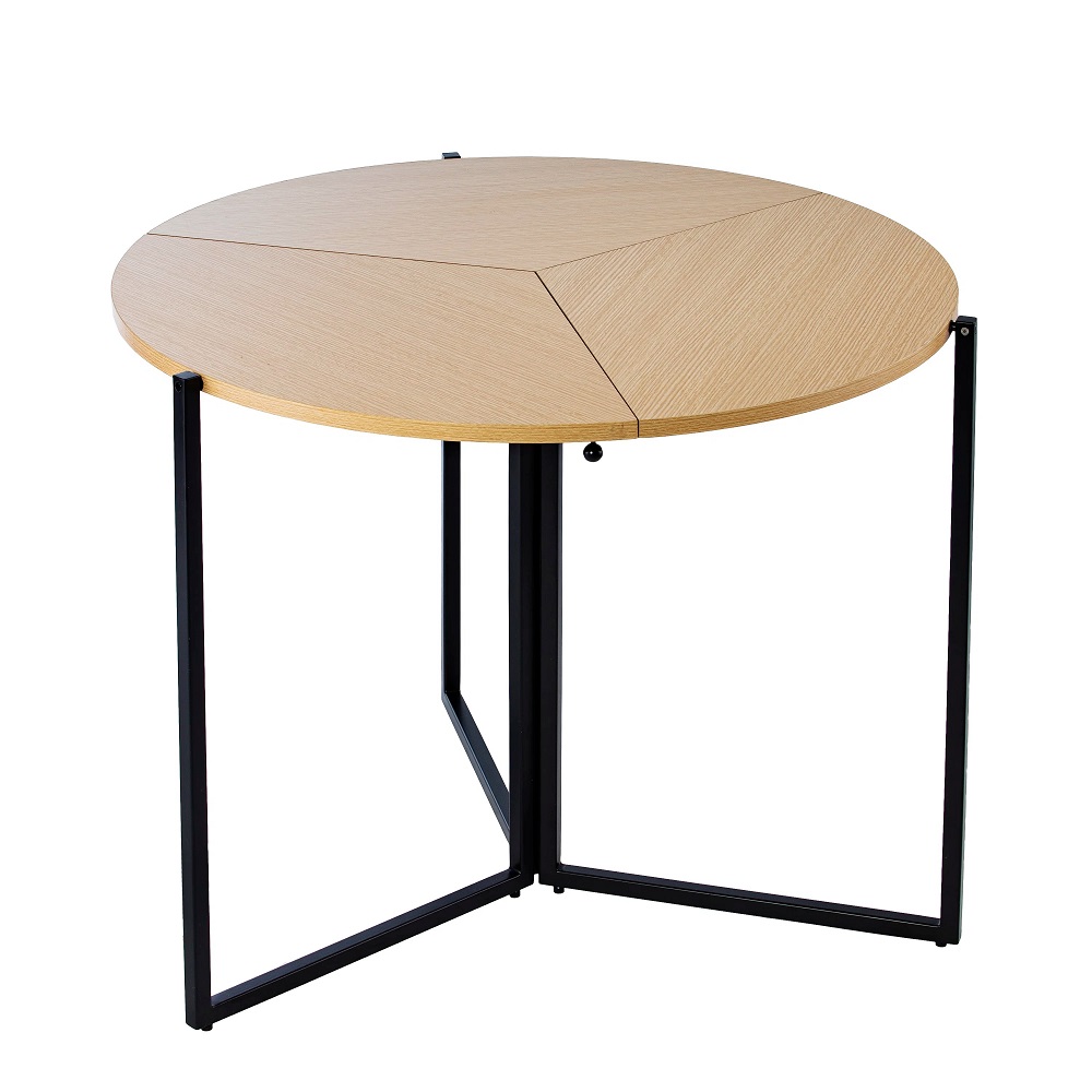 folding round table
