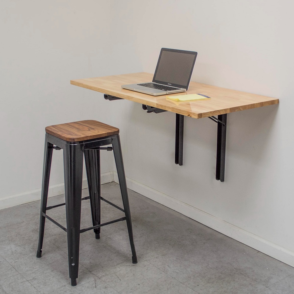 wall mounted folding table