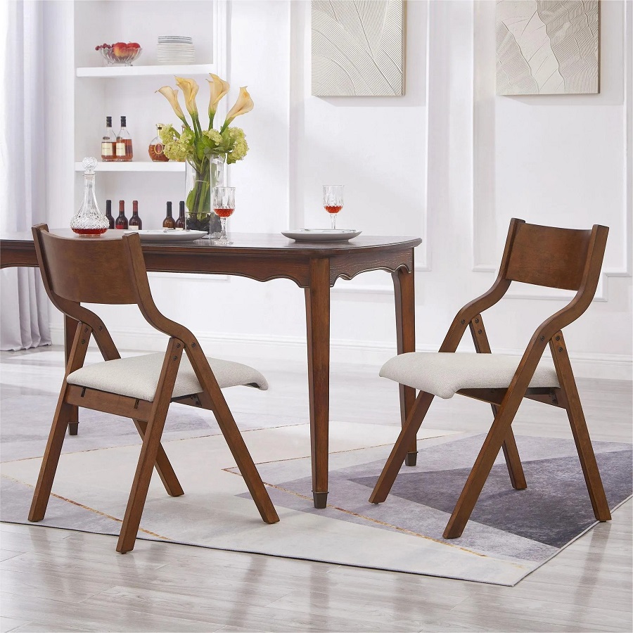 folding dining table and chairs
