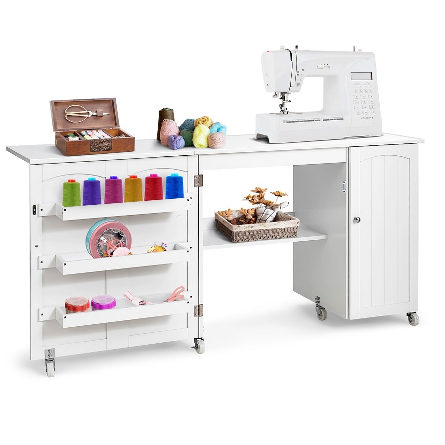 folding sewing table
