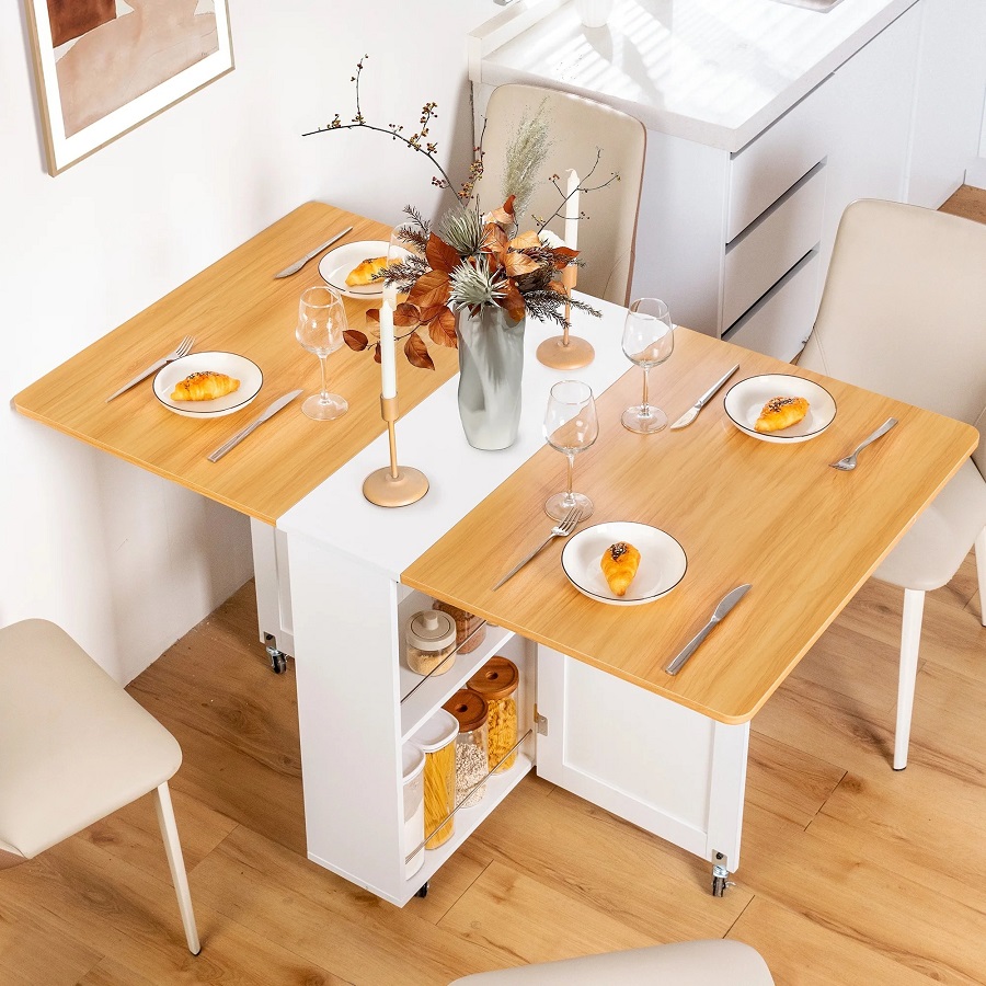 folding dining table and chairs
