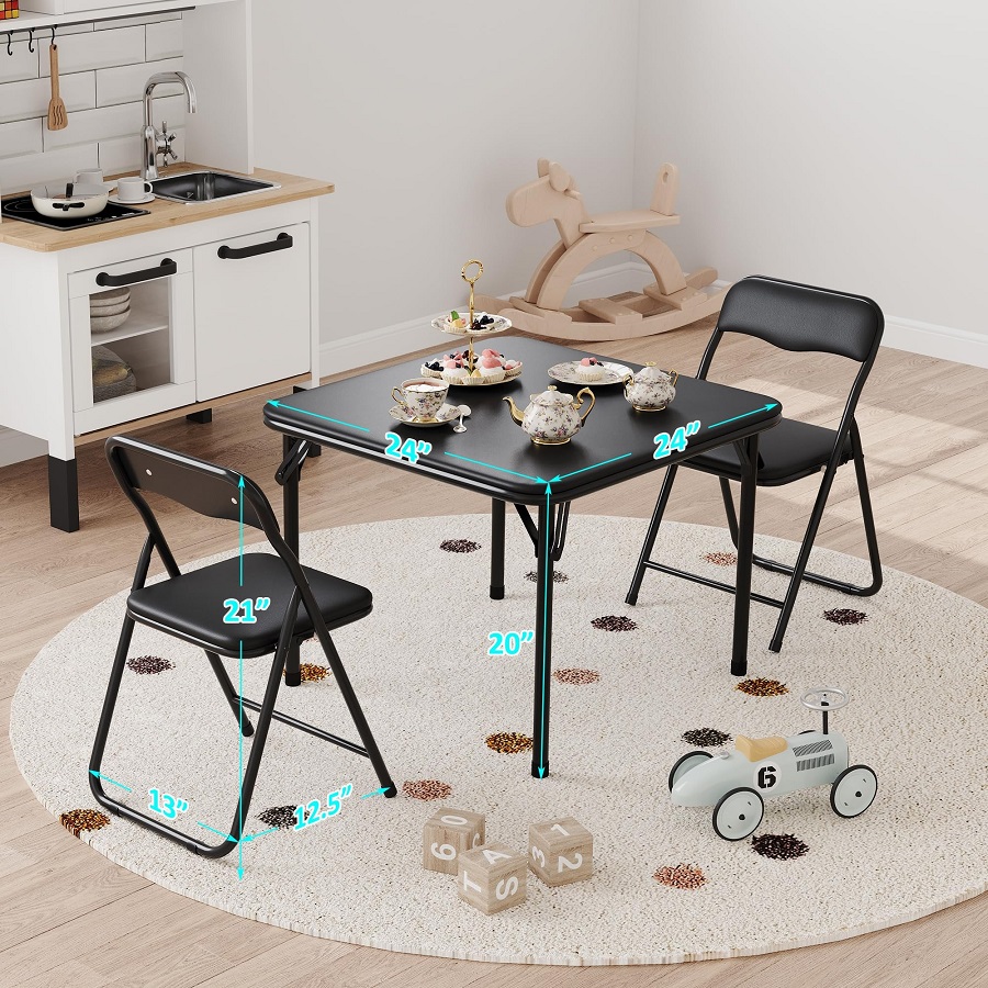 folding kids table
