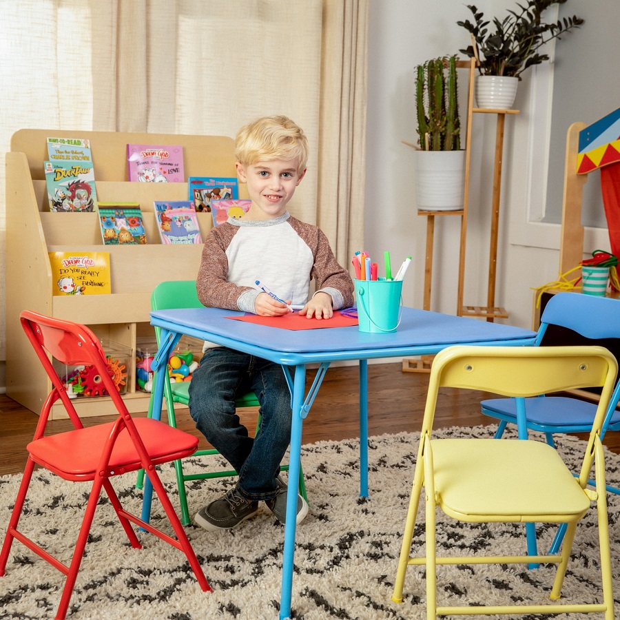 folding kids table